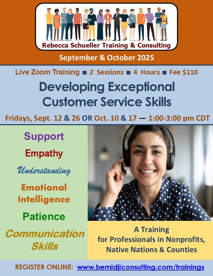 September & October 2025 Developing Exceptional Customer Service Skills
