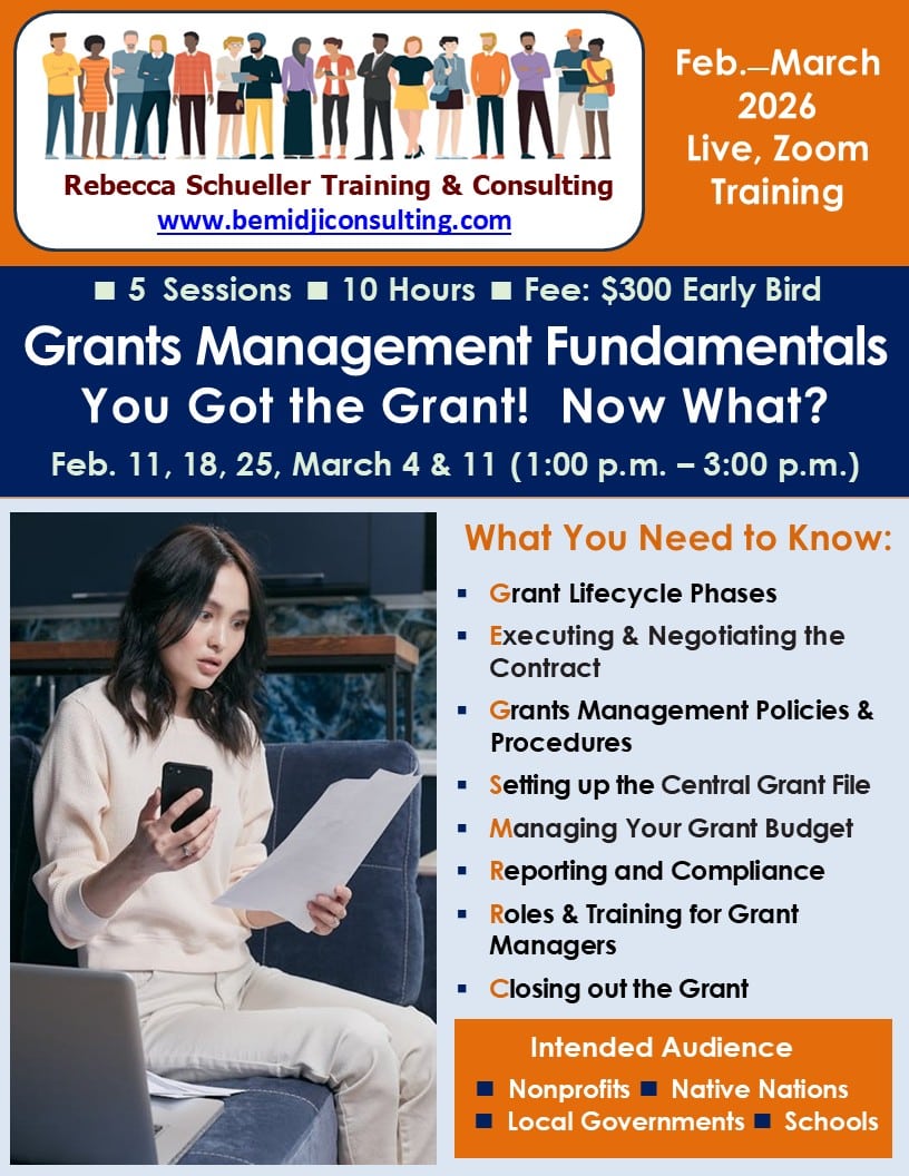 February-March 2026 Grants Management Fundamentals