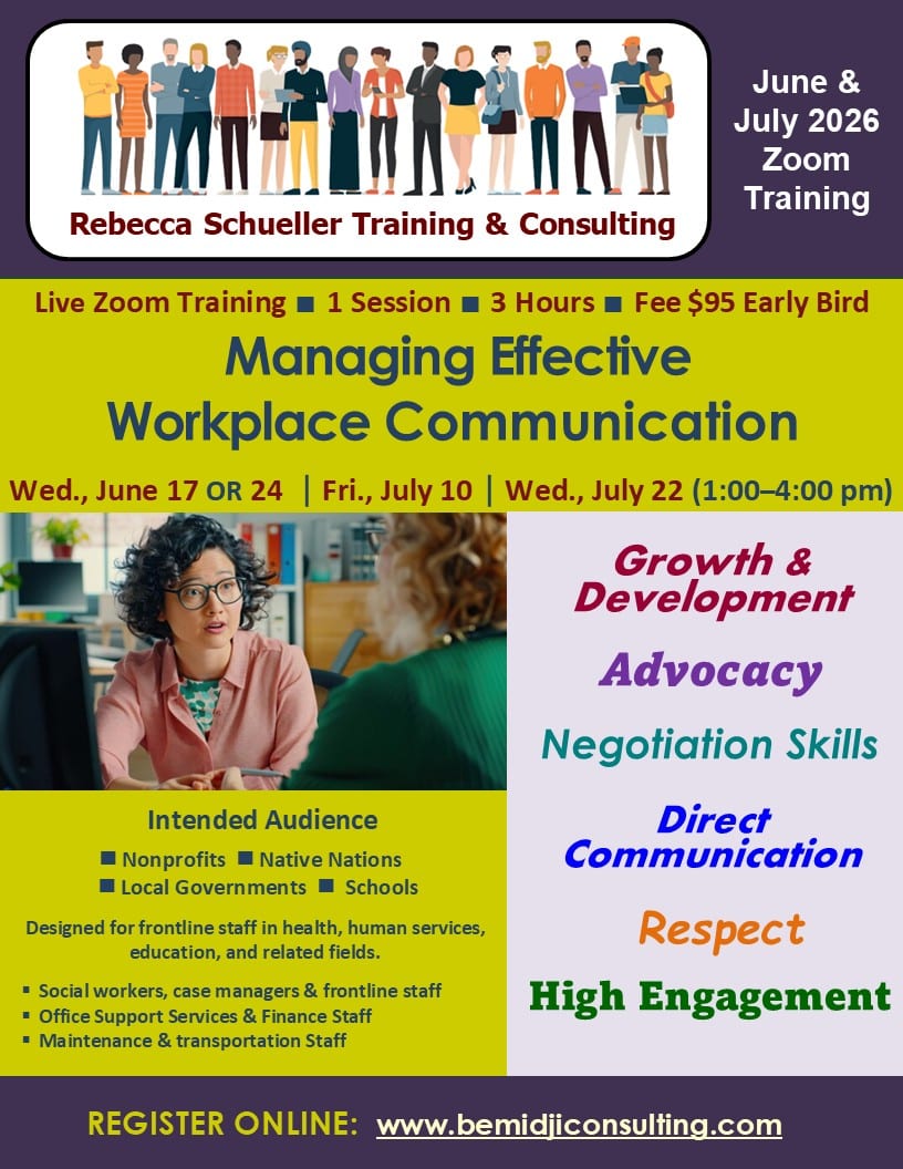June & July 2026 Managing Effective Communication
